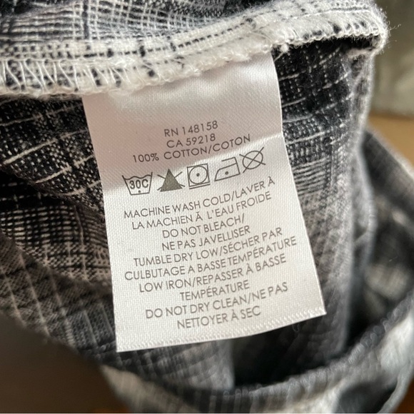 Pendleton Women’s Lounge‎ Pajama Pants black white plaid - Picture 7 of 7